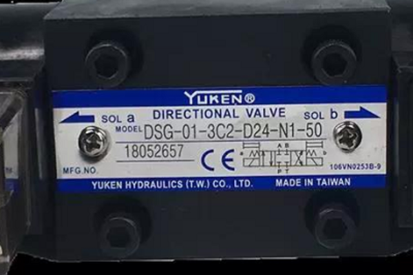 YUKEN油研電磁閥DSG-01-3C4-D24-N1-50、MSW-03-X-40型號(hào)解析，詳細(xì)參數(shù)