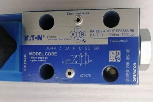 EATON-VICKERS閥的具體型號表，伊頓威格士電磁閥